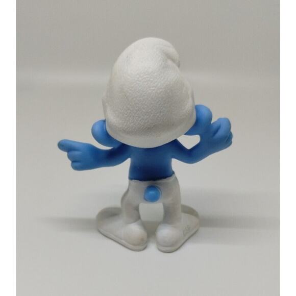 Smurf Smooth With Sunglasses McDonalds Figure 2013 Peyo PVC - Picture 3 of 5